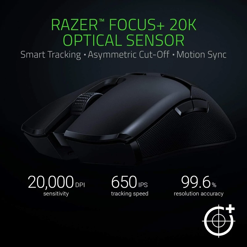 Razer Viper Ultimate Wireless gaming egér - Fekete (RZ01-03050100-R3G1)