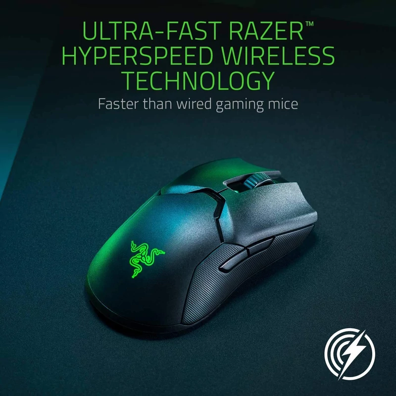 Razer Viper Ultimate Wireless gaming egér - Fekete (RZ01-03050100-R3G1)