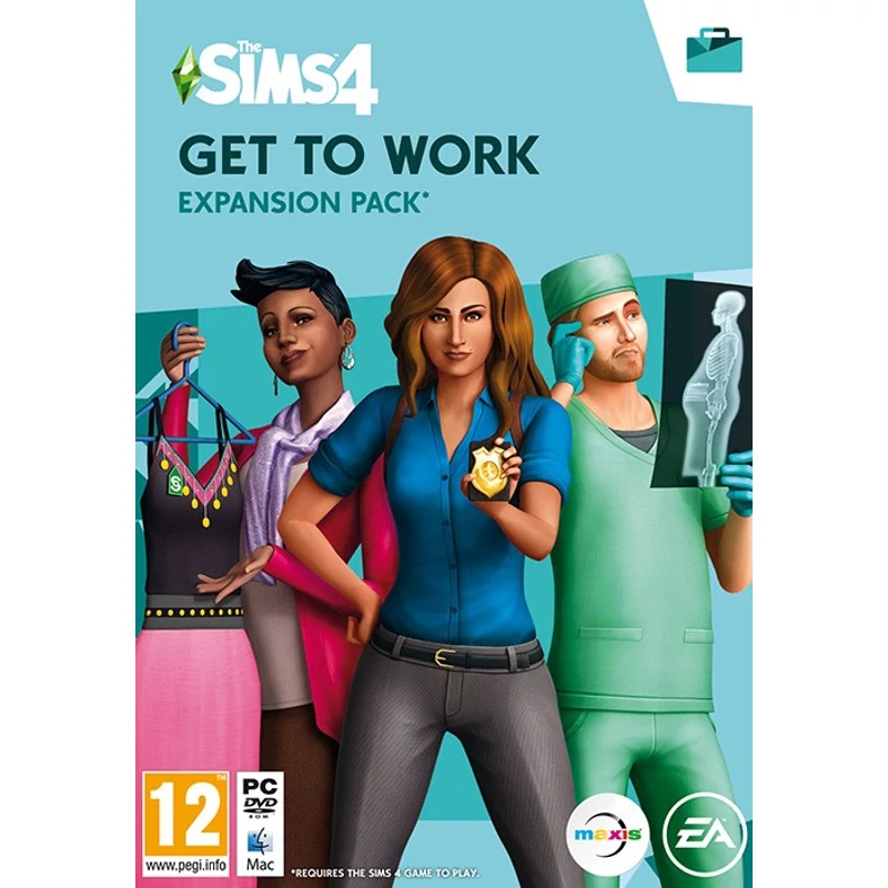 The Sims 4 Get To Work kiegészítő csomag