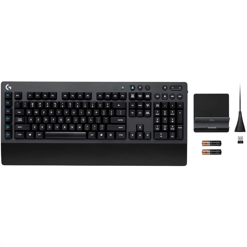 Logitech G613 vezeték nélküli mechanikus billentyűzet, Nemzetközi kiosztás - Fekete (920-008393)