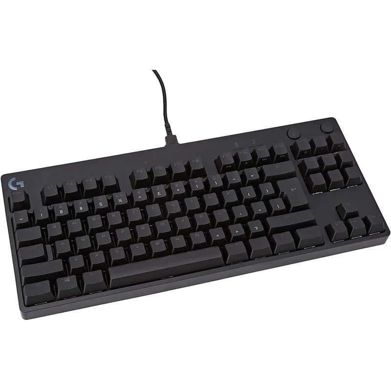 Logitech G Pro vezetékes mechanikus billentyűzet, Nemzetközi kiosztás - Fekete (920-009392)