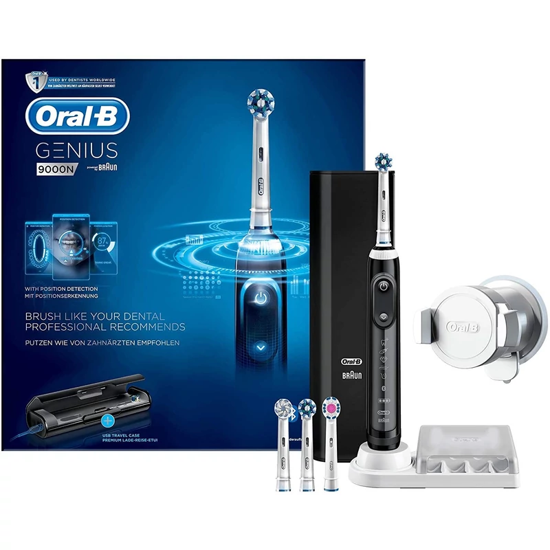 Oral-B Genius 9000 elektromos fogkefe - Fekete