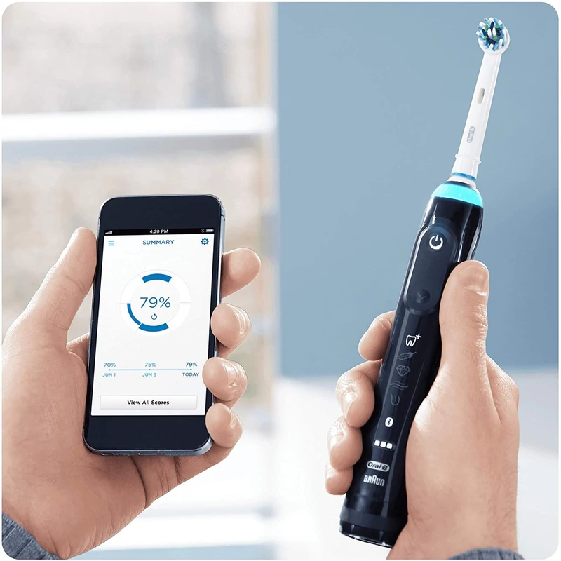 Oral-B Genius 9000 elektromos fogkefe - Fekete