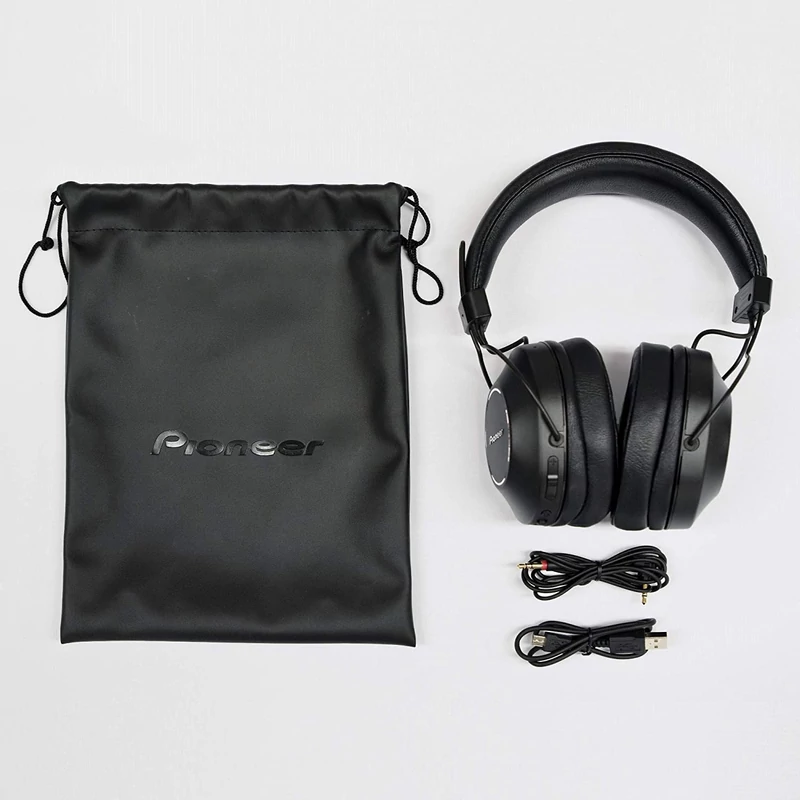 Pioneer SE-MS9BN-B aktív zajszűrős Bluetooth fejhallgató - Fekete