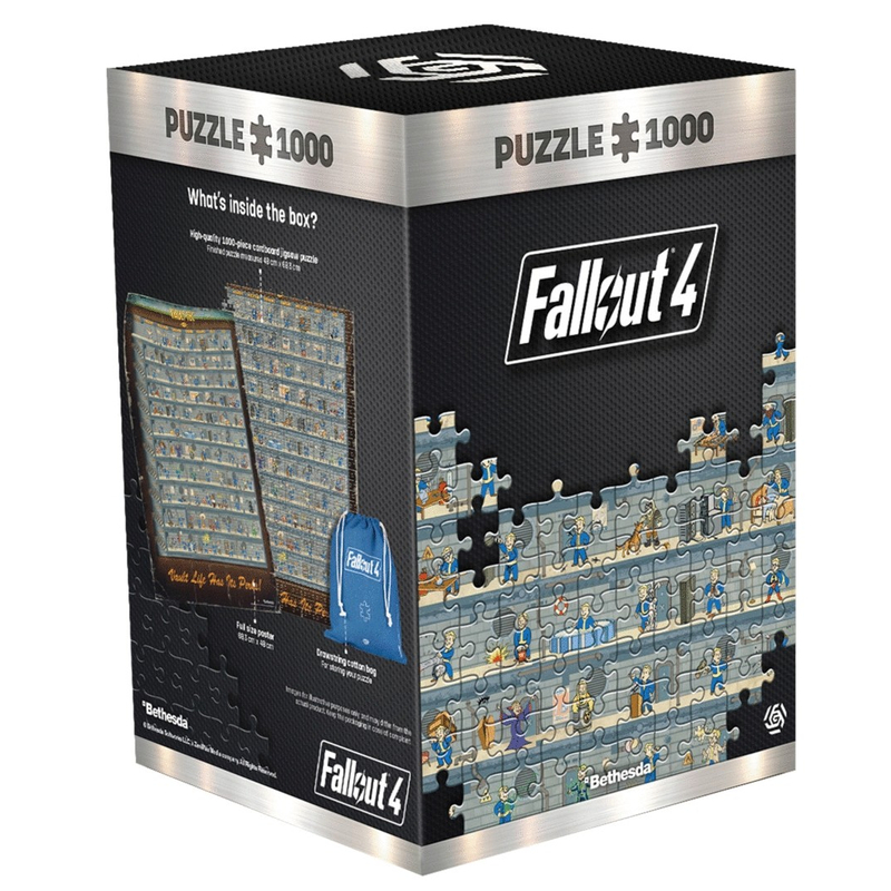 Good Loot Fallout 4 Perk Poster 1000 darabos Puzzle