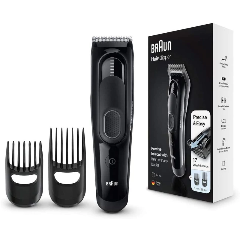 Braun HC5050 hajvágó - Fekete