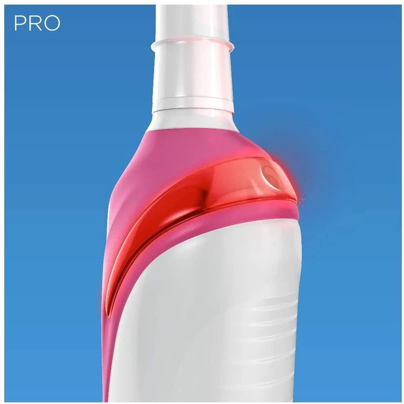 Oral-B PRO 2 2500 Design Edition elektromos fogkefe + Utazótok - Rózsaszín/Fehér