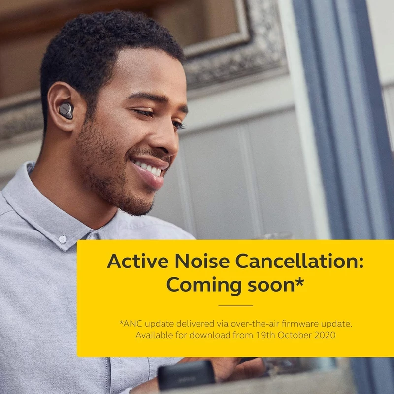 Jabra Elite 75t Bluetooth fülhallgató - Titanium Black (100-99090000-60)
