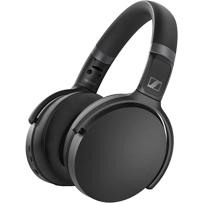 Sennheiser HD 450BT aktív zajszűrős Bluetooth fejhallgató - Fekete