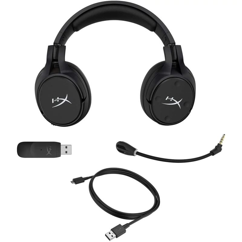 Kingston HyperX Cloud Flight S gaming headset - Fekete (HX-HSCFS-SG/WW)