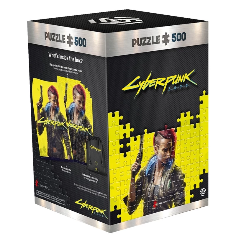 Good Loot Cyberpunk 2077 Keyart Female 500 darabos Puzzle