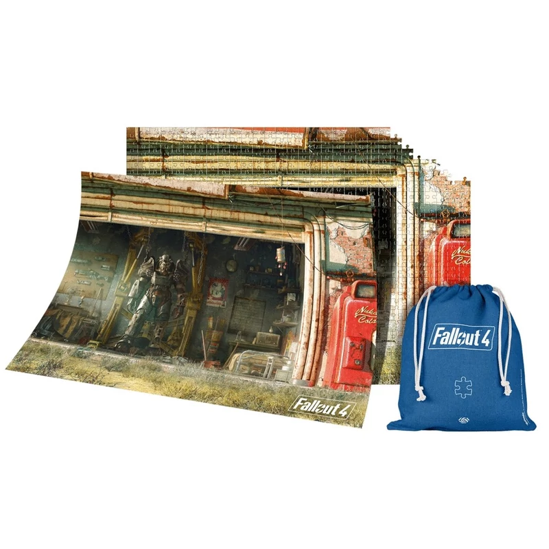 Good Loot Fallout 4 Garage Poster 1000 darabos Puzzle