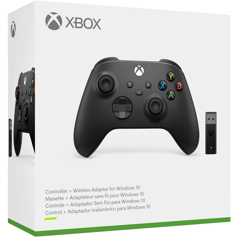 Xbox Wireless Controller + Wireless Adapter for Windows 10 (Xbox Series)