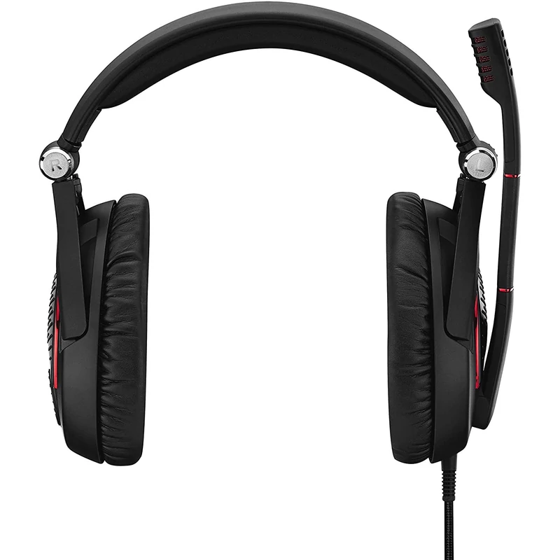 Sennheiser EPOS Game Zero Gaming Headset, Zárt - Fekete/Piros (1000235)