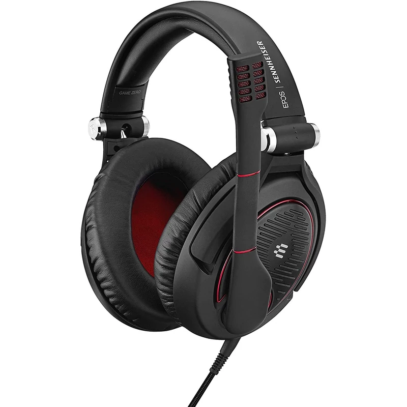 Sennheiser EPOS Game Zero Gaming Headset, Zárt - Fekete/Piros (1000235)