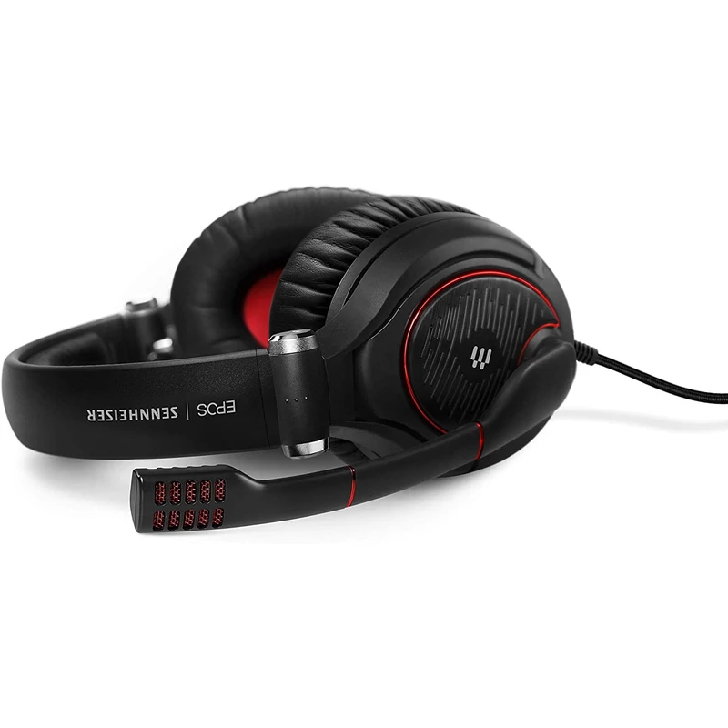 Sennheiser EPOS Game Zero Gaming Headset, Zárt - Fekete/Piros (1000235)
