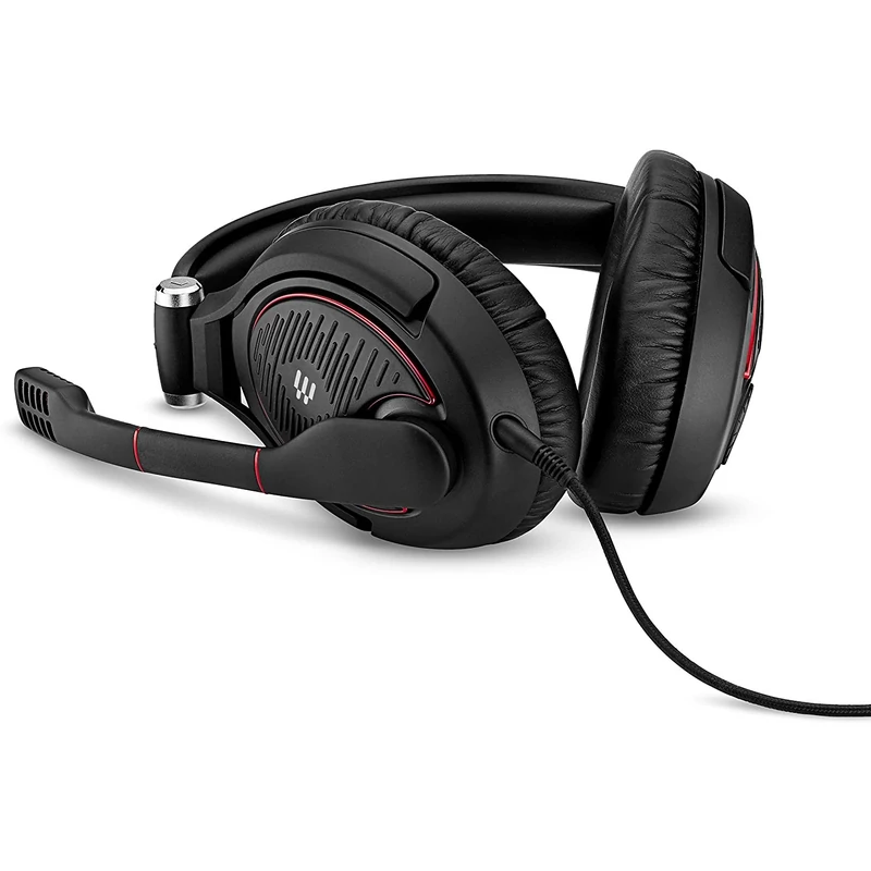Sennheiser EPOS Game Zero Gaming Headset, Zárt - Fekete/Piros (1000235)