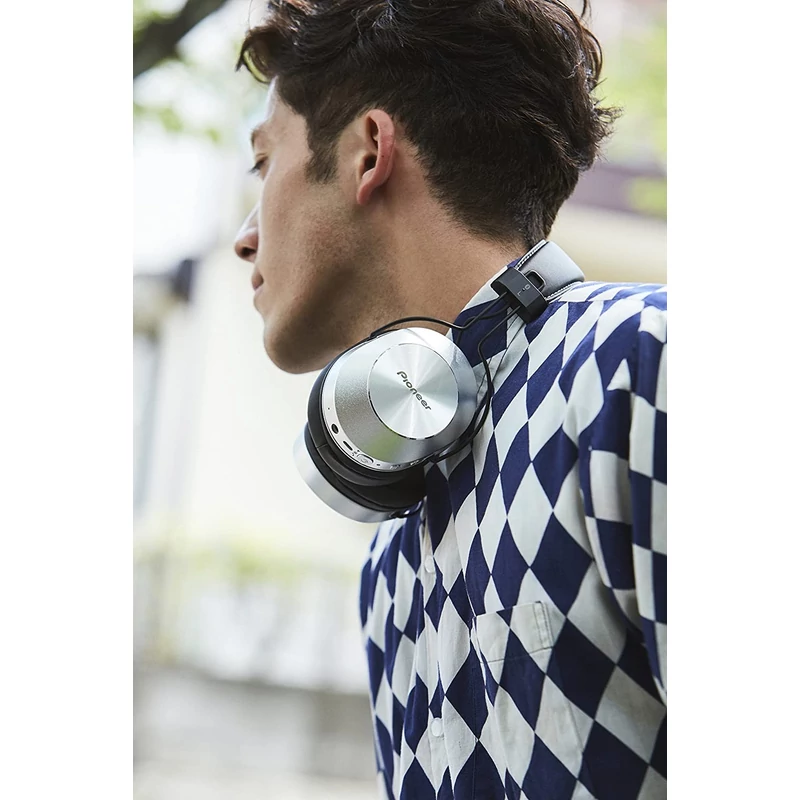 Pioneer SE-MS7BT-S Bluetooth fejhallgató - Ezüst/Fekete