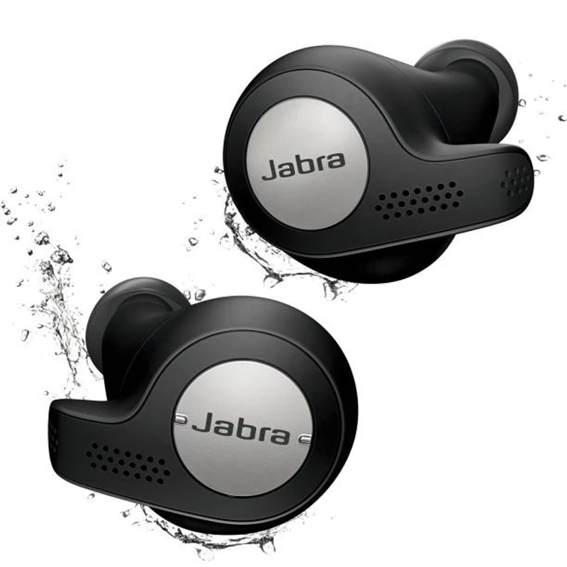 Jabra Elite Active 65t Bluetooth fülhallgató - Titanium Black (100-99010002-60)