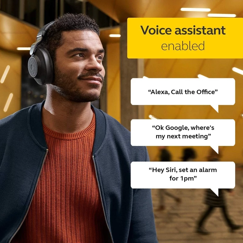 Jabra Elite 85h Bluetooth fejhallgató - Titanium Black (100-99030000-60)