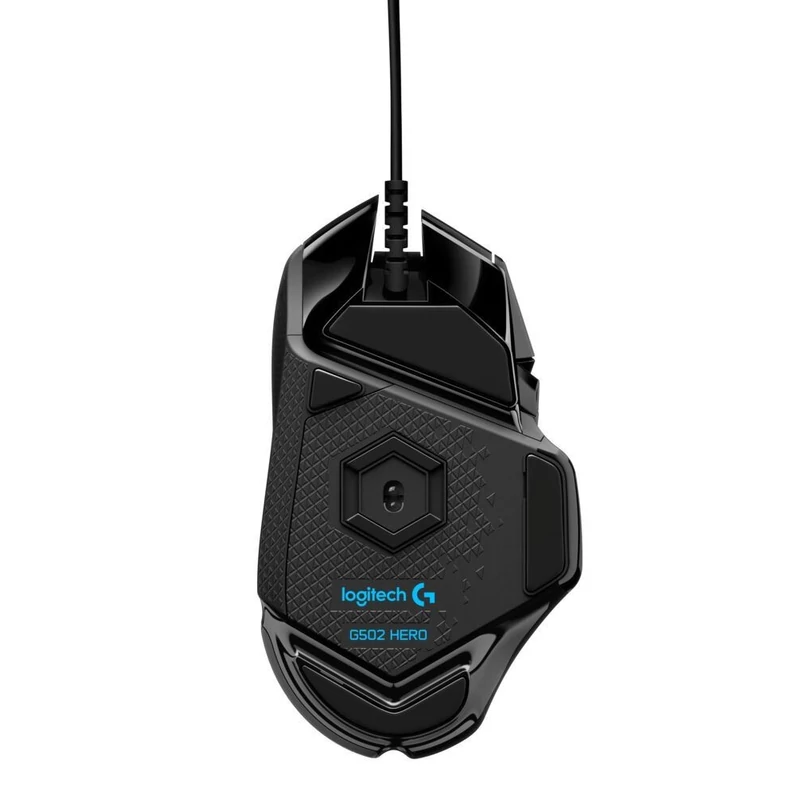 Logitech G502 Hero 25600 DPI vezetékes gaming egér - Fekete (910-005470/71)