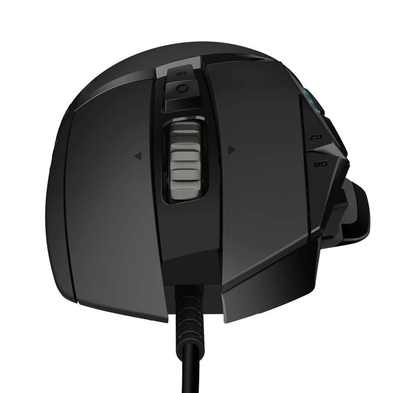 Logitech G502 Hero 25600 DPI vezetékes gaming egér - Fekete (910-005470/71)