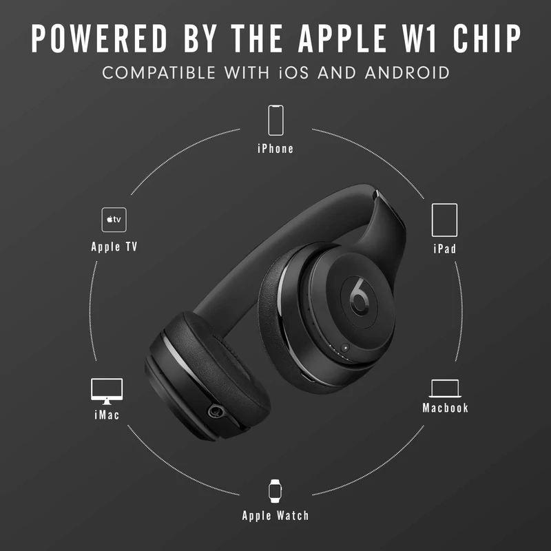 Beats Solo3 Wireless fejhallgató - Fekete
