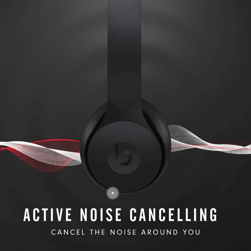 Beats Solo Pro Wireless zajszűrő fejhallgató - Fekete