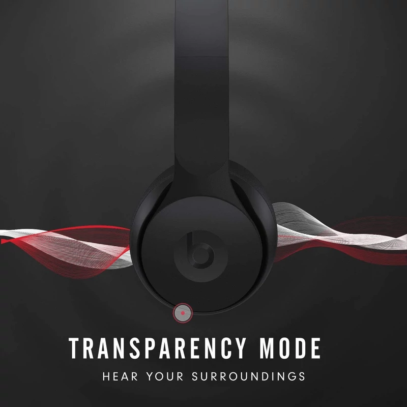 Beats Solo Pro Wireless zajszűrő fejhallgató - Fekete