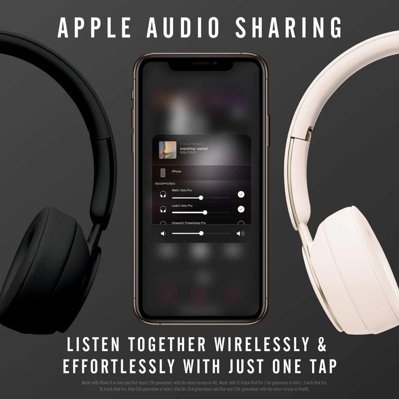 Beats Solo Pro Wireless zajszűrő fejhallgató - Fekete