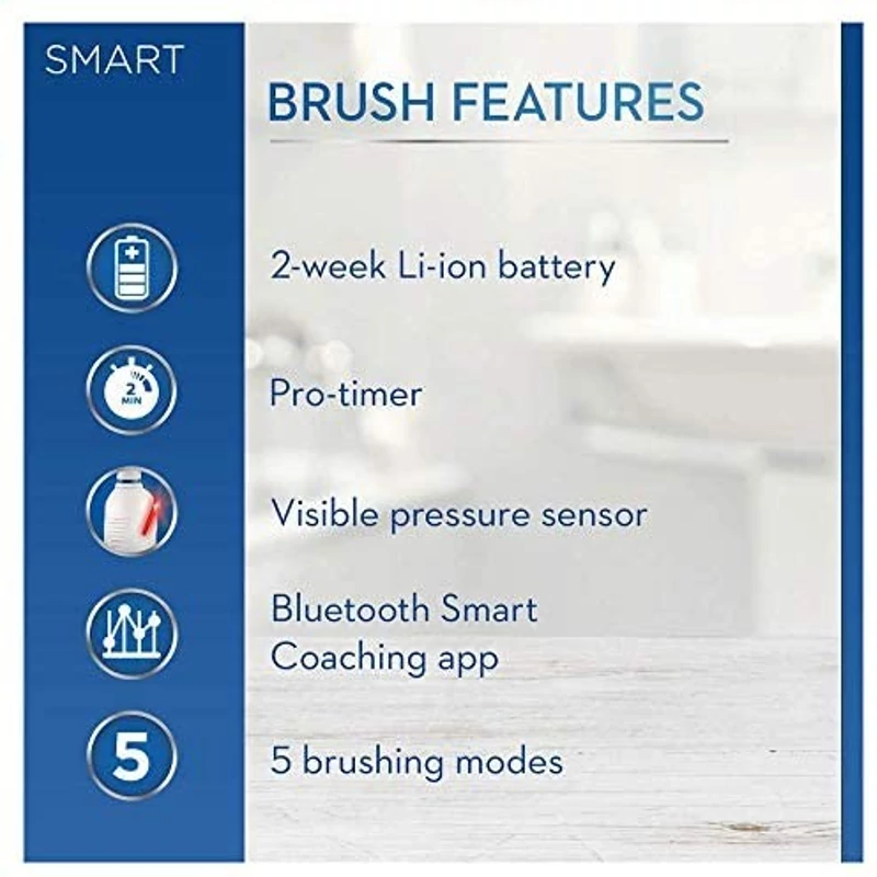 Oral-B Smart 5 5000N elektromos fogkefe - Fehér
