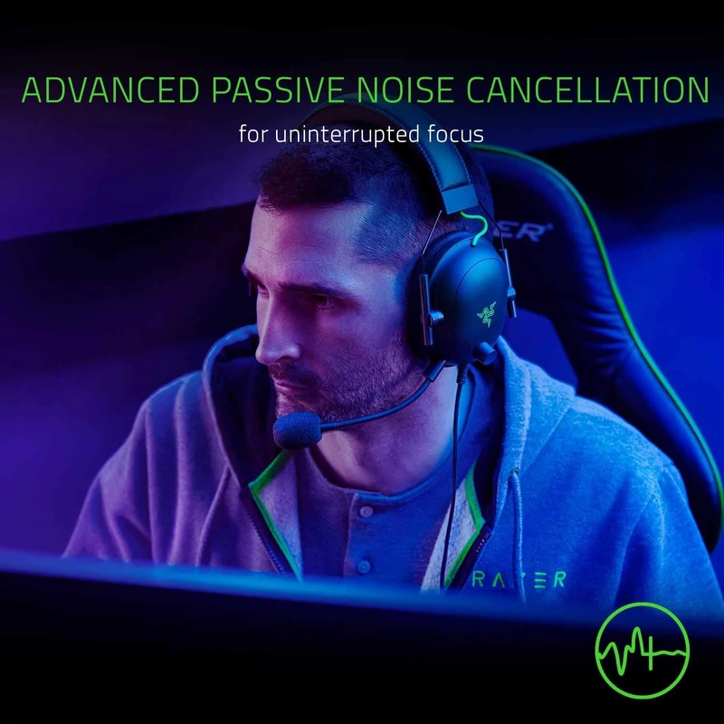 Razer Blackshark v2 USB gaming headset - Fekete (RZ04-03230100-R3M1)