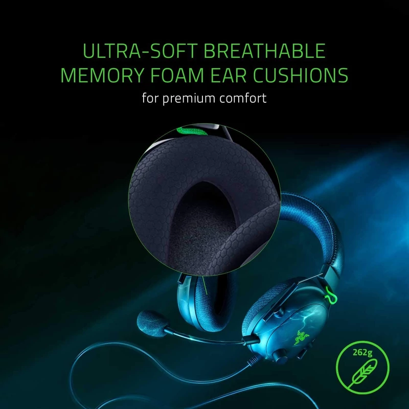 Razer Blackshark v2 USB gaming headset - Fekete (RZ04-03230100-R3M1)