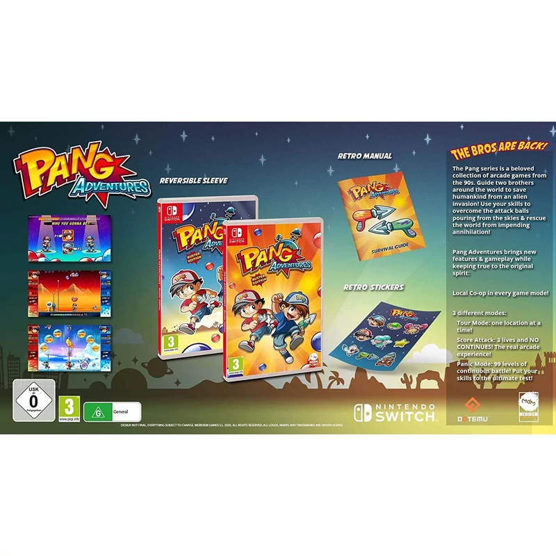 Pang Adventures (Switch) (használt)