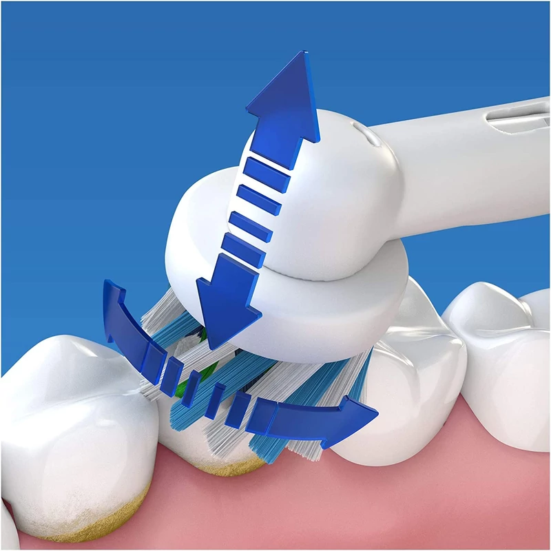 Oral-B PRO 750 Cross Action elektromos fogkefe + Utazótok - Fehér