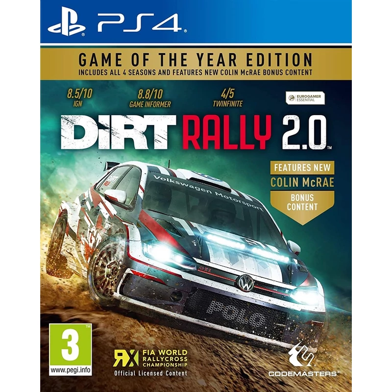 Dirt Rally 2.0 Game of the Year Edition (PS4)
