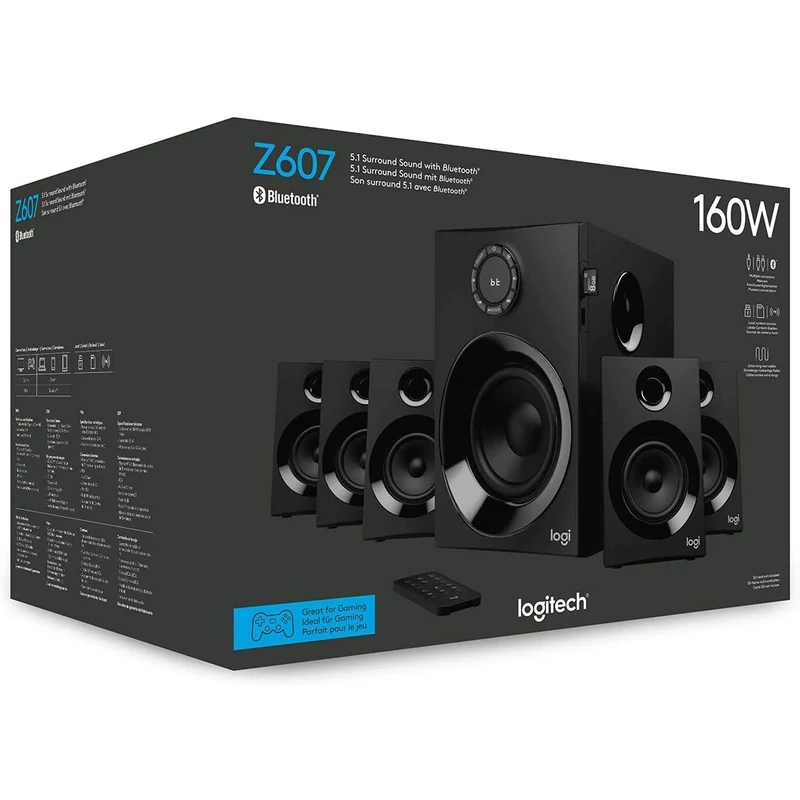 Logitech Z607 5.1 (980-001316) Aktív hangfal