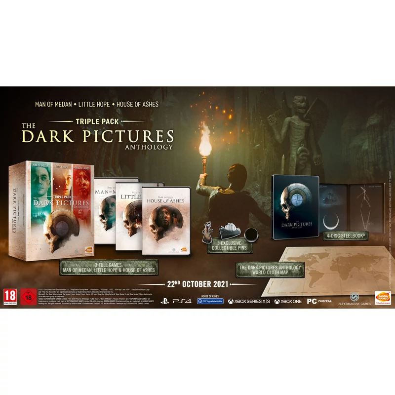 The Dark Pictures Anthology Triple Pack (PS4)