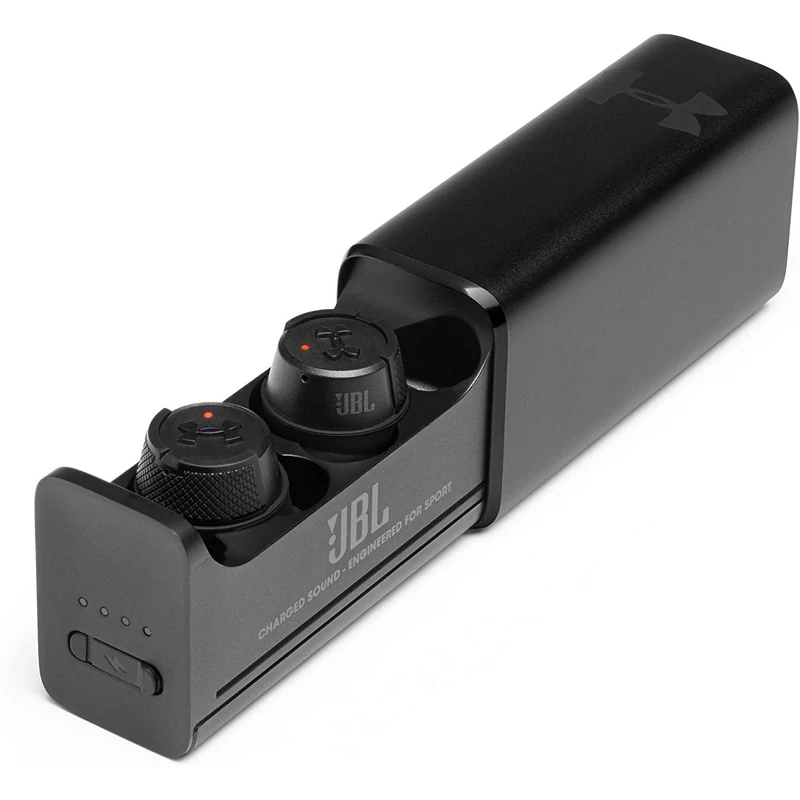 JBL Under Armour True Wireless Flash X sportfülhallgató - Fekete (UAJBLFLASHXBLK)