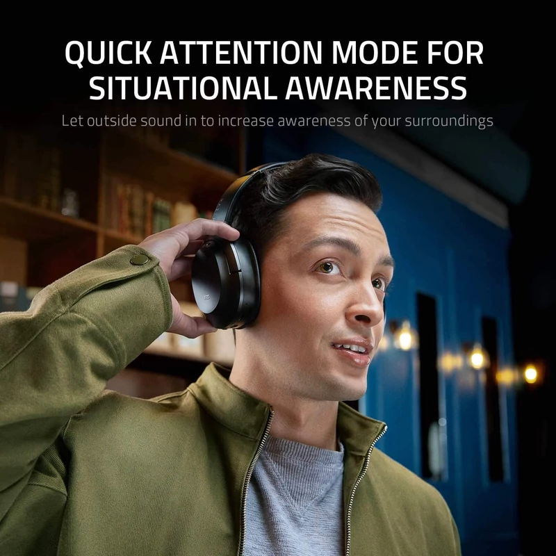Razer Opus Wireless ANC Headset - Fekete (RZ04-03430100-R3M1)