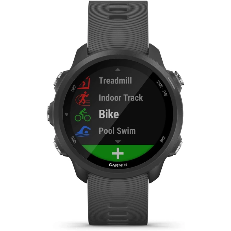 Garmin Forerunner 245 futóóra - Fekete/Szürke (010-02120-10)