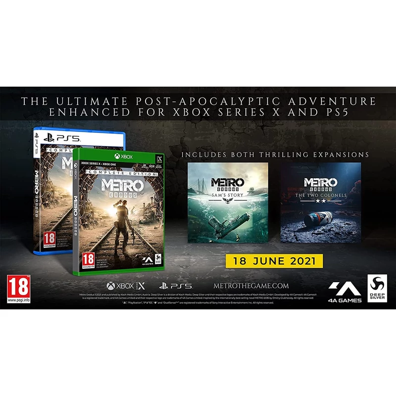 Metro Exodus Complete Edition (XSX | XONE)