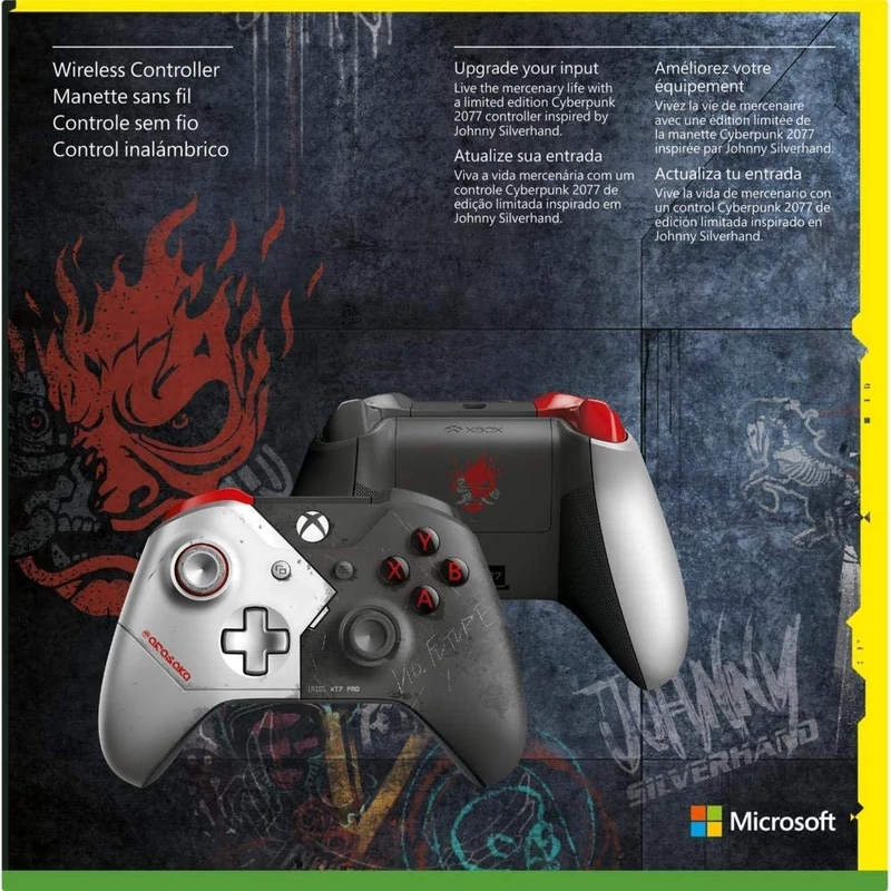Xbox One S Wireless Controller Cyberpunk 2077 Limited Edition