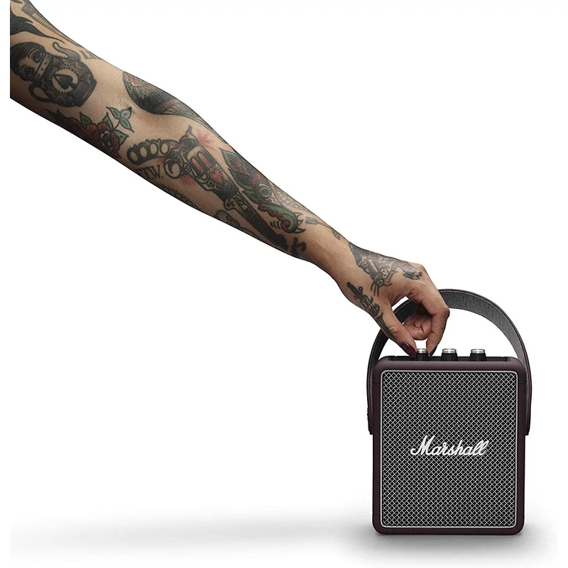 Marshall Stockwell II Bluetooth hordozható aktív sztereó hangfal - Bugundy