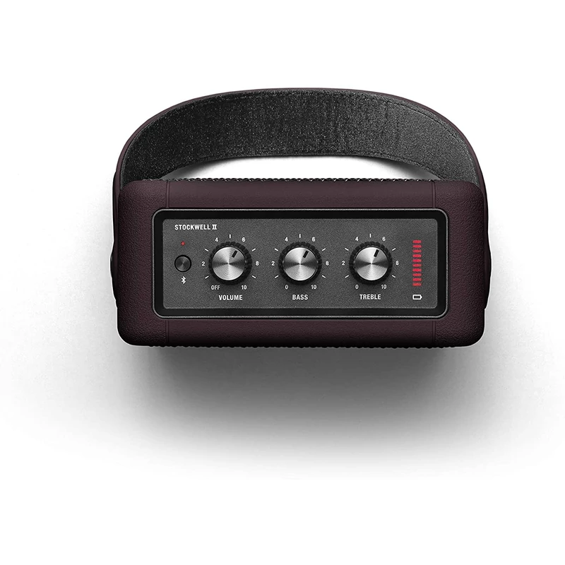 Marshall Stockwell II Bluetooth hordozható aktív sztereó hangfal - Bugundy