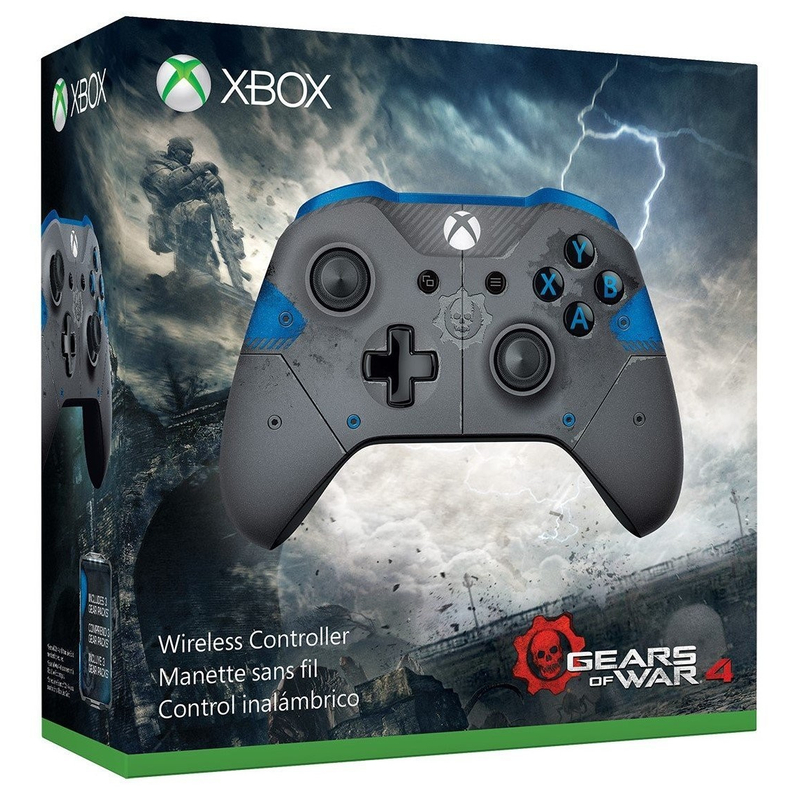 Xbox One S Wireless Controller Gears of War 4 JD Fenix Limited Edition