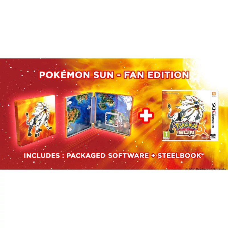 Pokémon Sun Steelbook Edition