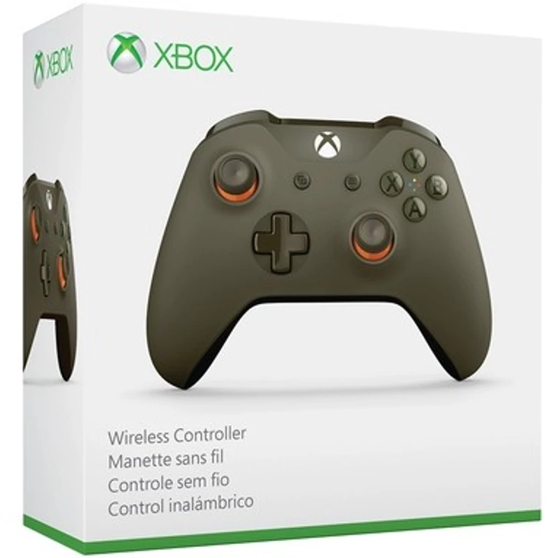 Xbox One S Wireless Controller Red Military Green (zöld)