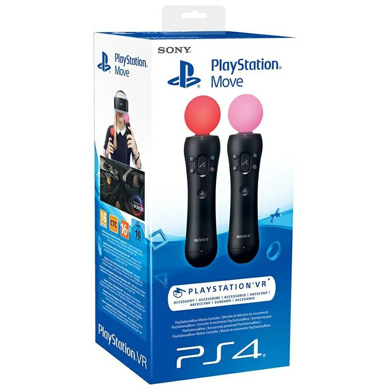 Sony Playstation Move Controller Twin Pack
