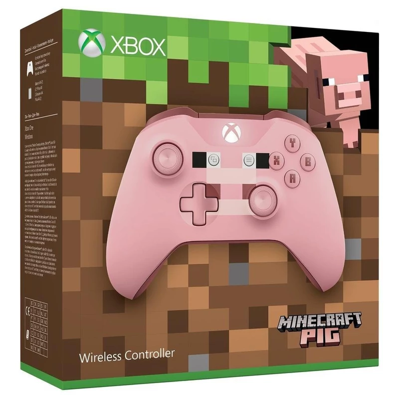 Xbox One S Wireless ControllerMinecraft Pig